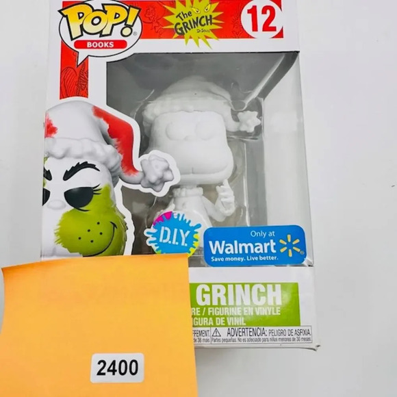 NEW Funko Pop! Books: The Grinch 12 - The Grinch Santa DIY Special Edition #12 - Picture 11 of 11